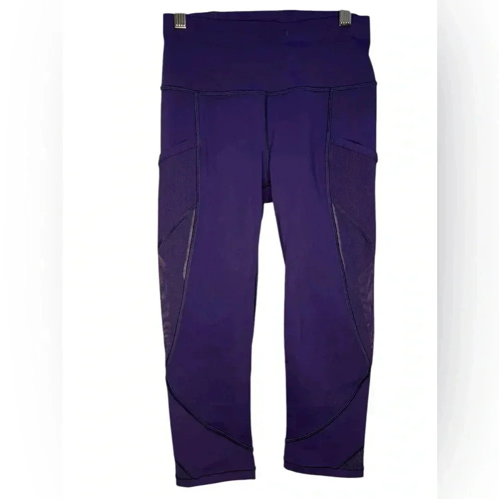 lululemon Fast As Light Crops Size 4 - Picture 2 of 9